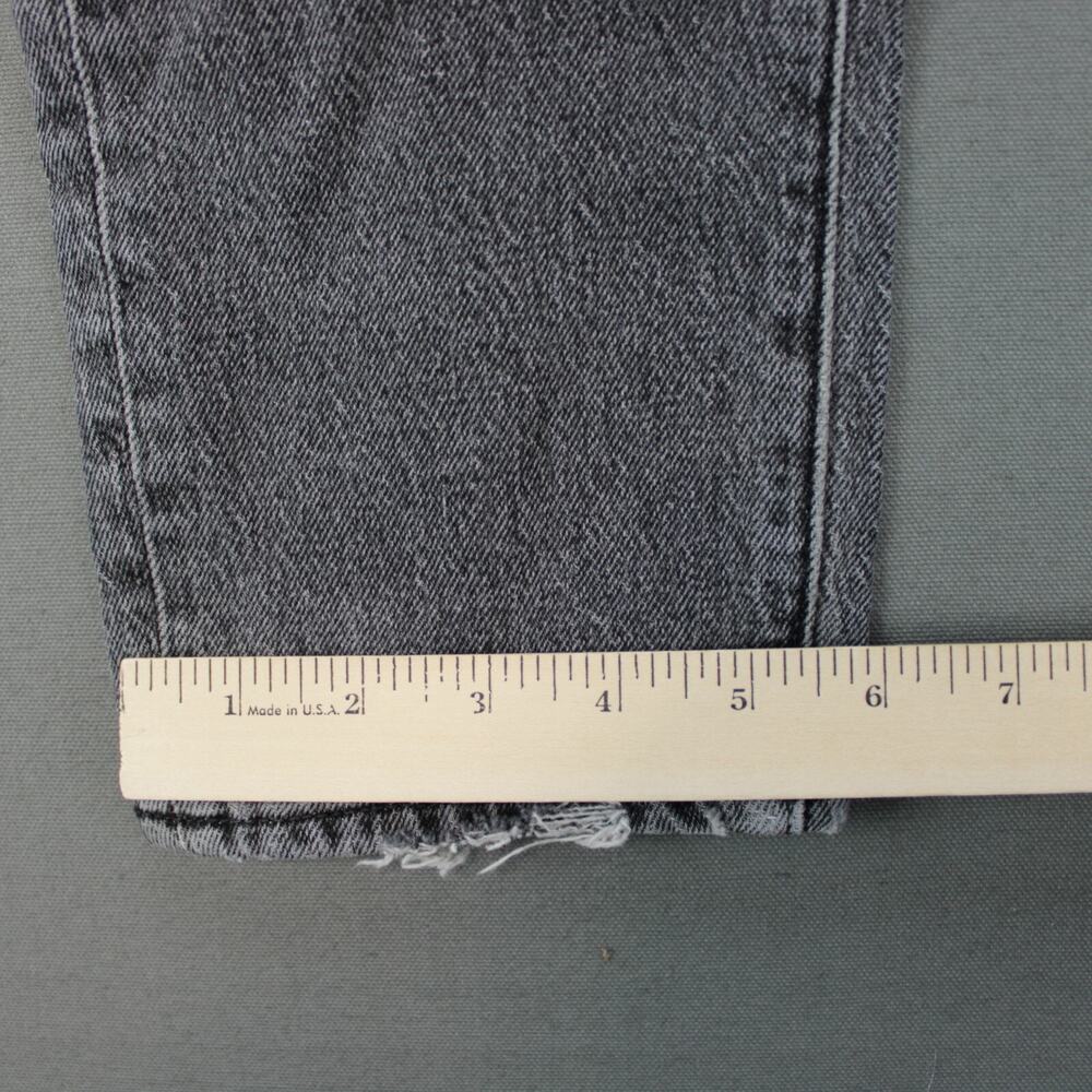 Abercrombie & Fitch Jeans Distressed Slim Mens 28x32 Gray - Picture 8 of 9